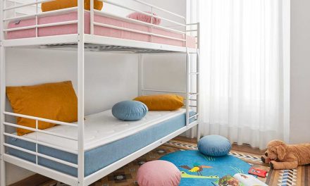 Economize espaço no quarto, utilizando beliches para as crianças
